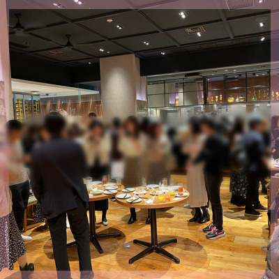 【最大100名！全員と話せるトークタイムも！】アルコール飲み放題＆ビュッフェ付♡