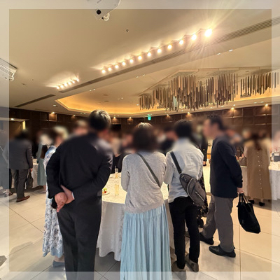 【最大100名】絶景の式場貸切で立食パーティー！軽食＆飲み放題付き