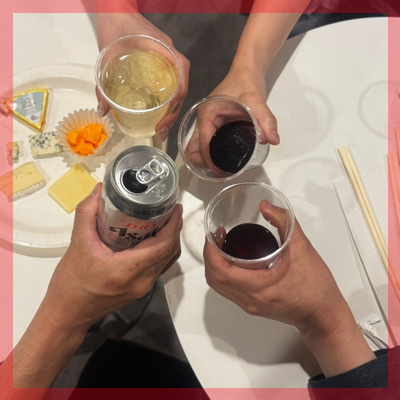 《赤ワイン×チーズのペアリング♪》ちょっぴり大人な雰囲気で出会える♡