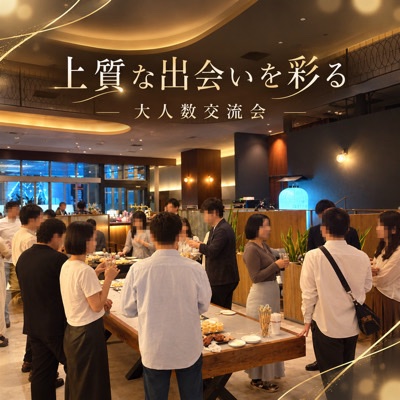 上質な出会いを彩る大人数交流会