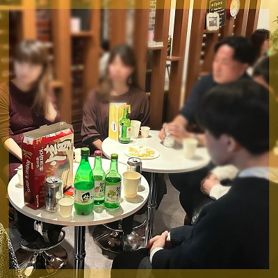 ＼韓国フェス╱チャミスルや韓国お菓子などで交流♡《その他ドリンク飲み放題付》
