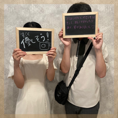 誠実で信頼できる男性×一途で支えてくれる女性