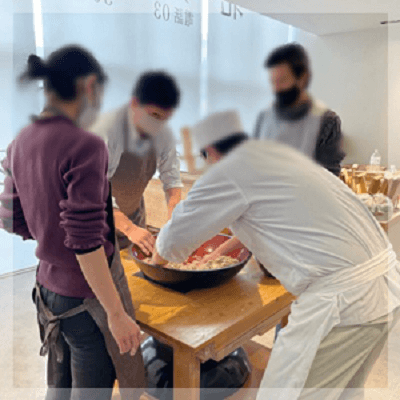 蕎麦打ち体験♡大正14年創業の職人さんが丁寧レクチャー