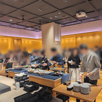 お花見シーズン先取り♡桜空間で出会う！ビュッフェ＆飲み放題