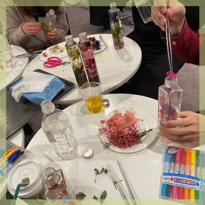 《大人のものづくり♡恋活》みんなでワイワイ！ハーバリウムづくり体験♪