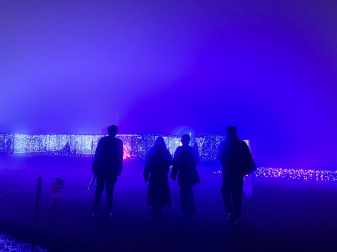 ロマンチックな夜の散歩♪《吉野公園のイルミネーション》で出逢う恋♡