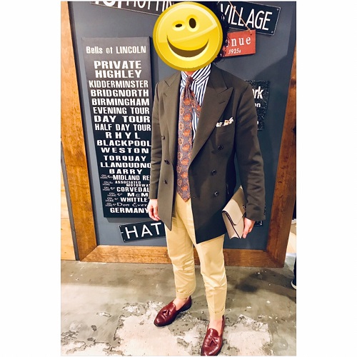 【写真付き】三連休最後にオシャレ男性発見！