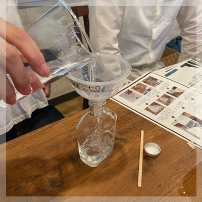 ストームグラス作り♡天気予報ができる不思議な置物♪