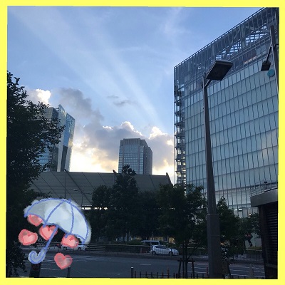 台風が過ぎ去った後の東京の空が美しい。。。📷✨