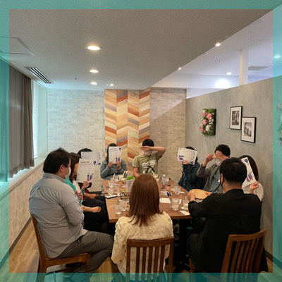 自分好みに作れる《ドリンク試飲企画》目で見て楽しい 同世代 交流会♡