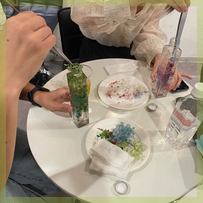 《大人のものづくり♡恋活》みんなでワイワイ！ハーバリウムづくり体験♪