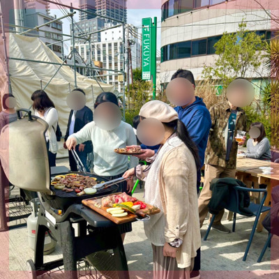 【食事付き】BBQセット＆飲み放題春を感じるグランピングBBQ♪