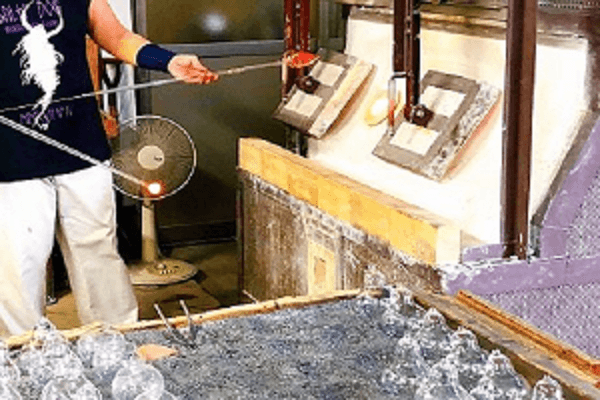 《ガラス吹きから！？☆江戸風鈴作り》世界にひとつ、自分だけの風鈴づくり♪