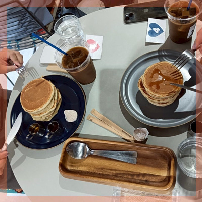 【1対1トーク】大人気カフェで開催♡選べるパンケーキ＆ドリンク付き