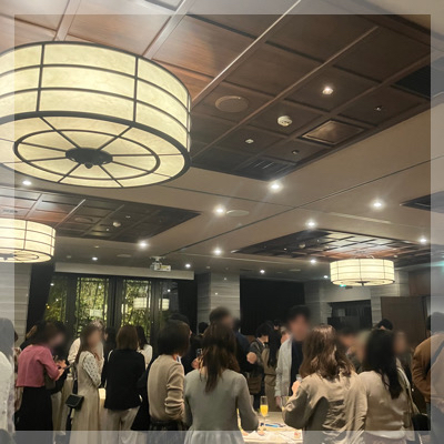 ＼最大80名♡式場貸切で立食パーティー／フィンガーフード＆飲み放題付き