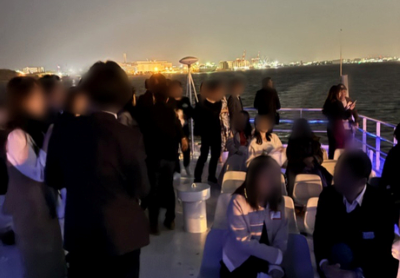 大型船を200名で貸切！春のナイトクルーズ！