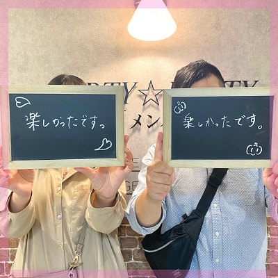 一緒にいて落ち着く人柄の方にご参加いただきました。