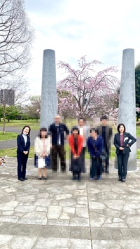 《おさんぽコン♡研究学園駅前公園》桜並木をいっしょに楽しむ♪