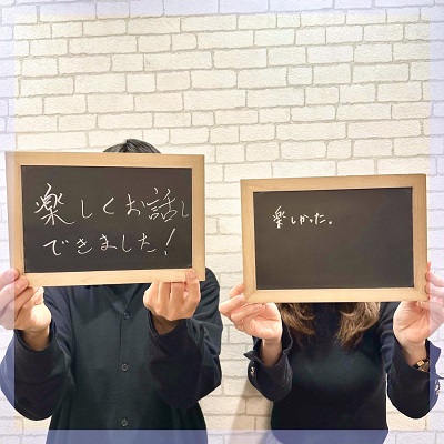 自然体で過ごせる恋人が理想の方にご参加いただきました！