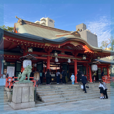 ＼生田神社ペア散歩／縁結びのパワースポットで恋が生まれるかも♡