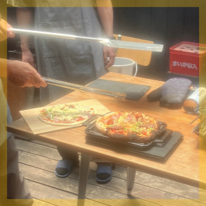 ＼作って楽しい！食べて美味しい♪／【石窯で焼く】本格ピザ作り体験