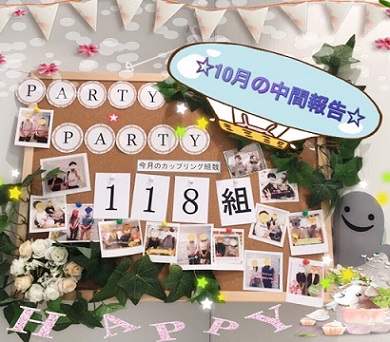 カップリング組数【中間発表】！！