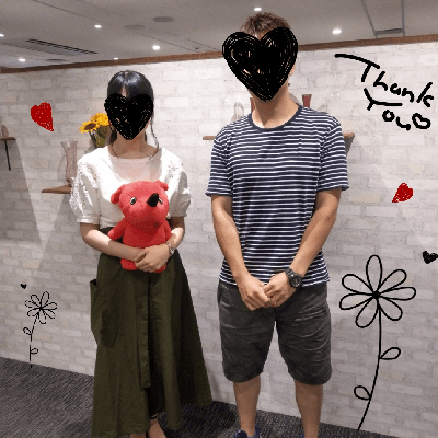 爽やかカップルのお写真つき📷
