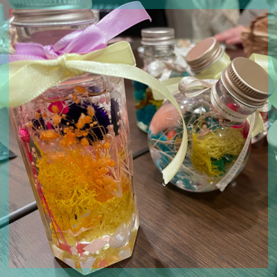 楽しく出会って思い出作りも！《手作りハーバリウム作り体験♡》