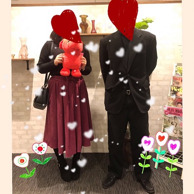 カップリング男女の写真付き📷