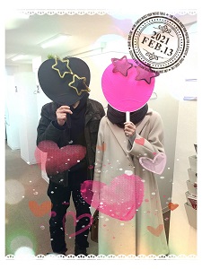 今日は２組♪　新カップル様誕生(^_-)-☆