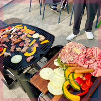 開催決定【食事付き】BBQセット＆飲み放題
春を感じるグランピングBBQ♪