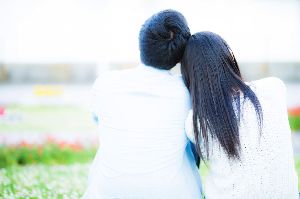 安心して寄りかかれる関係に、、、♡