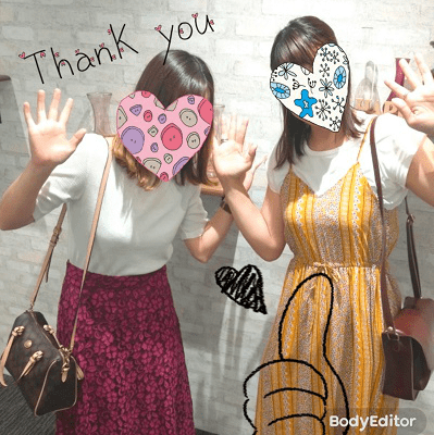 仲良し女性様のお写真付き💡☆