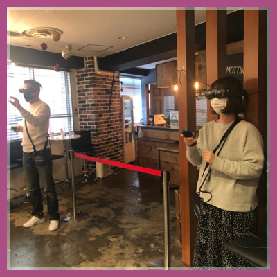 「VRを超える最新技術！？」男女でわいわい・ドキドキ体験恋活♡