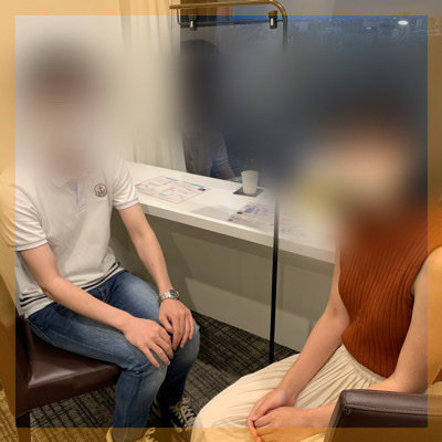 誠実な男性と、気遣いができて穏やかな性格の女性ならきっと幸せに。