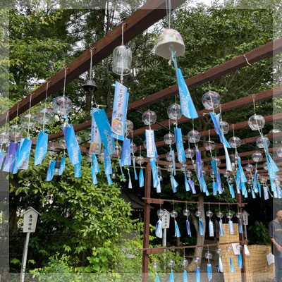 ＼ 風鈴まつりin水無瀬神宮 ／招福の風に包まれて良縁ゲット♡