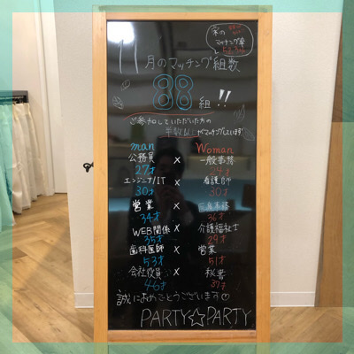 本数限定のスペシャルパーティー☆《高身長＆写真審査に合格した男性》