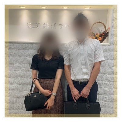 身長差ばっちりの素敵なカップルが誕生♡
