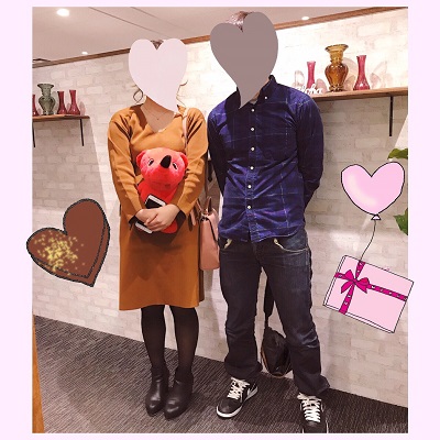 バレンタイン直前！！カップリング男女のお写真付き📷