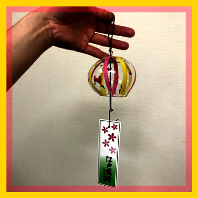 《ガラス吹きから！？☆江戸風鈴作り》
世界にひとつ、自分だけの風鈴づくり♪