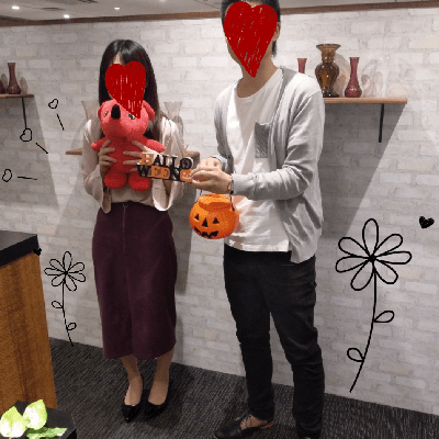 📷カップリングされた高身長男性様と初参加女性様♡