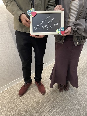 1.2年以内に結婚したい男女