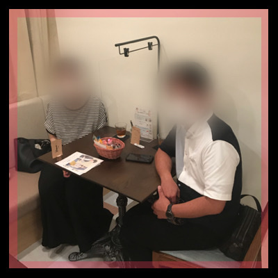 年収1500万円以上etcの男性と容姿ほめられる女性の出会い