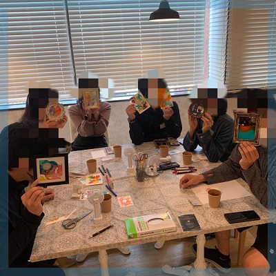 初心者の方大歓迎！アルコールインクアート体験パーティーを紹介します。