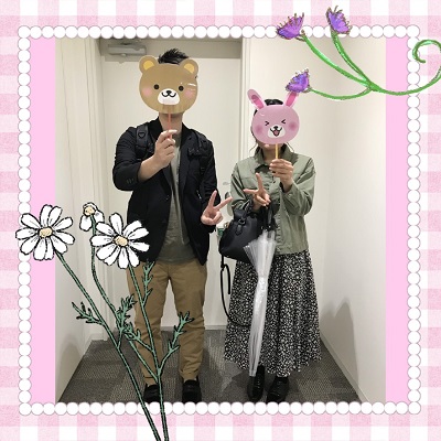 おしゃれなカップル様をご紹介♪