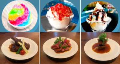 かき氷×肉祭り