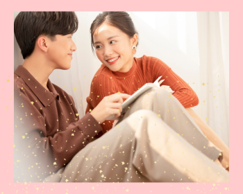 笑顔が溢れる恋人