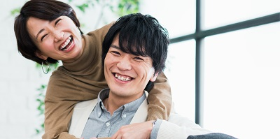 仲の良いカップル