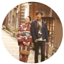 旅行好きカップル