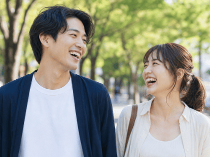 一緒に笑いあえる理想の人